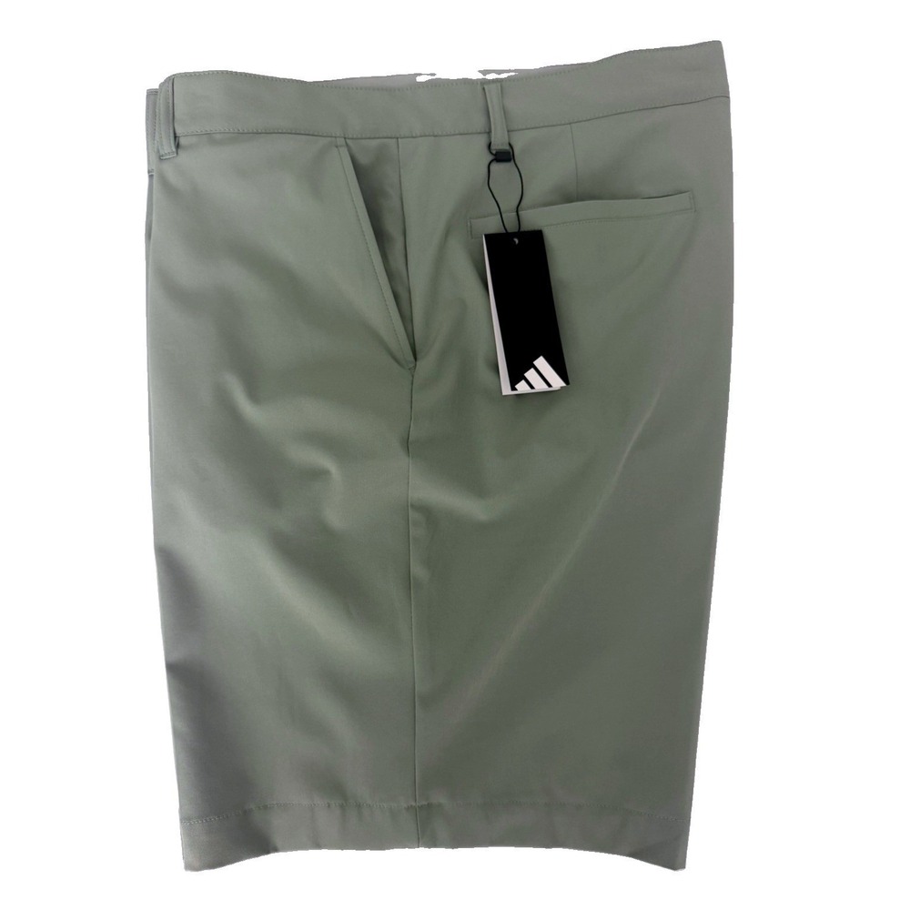 Adidas Men's Ultimate Golf  8.5" Woven Shorts Silver Green Size 38 New
